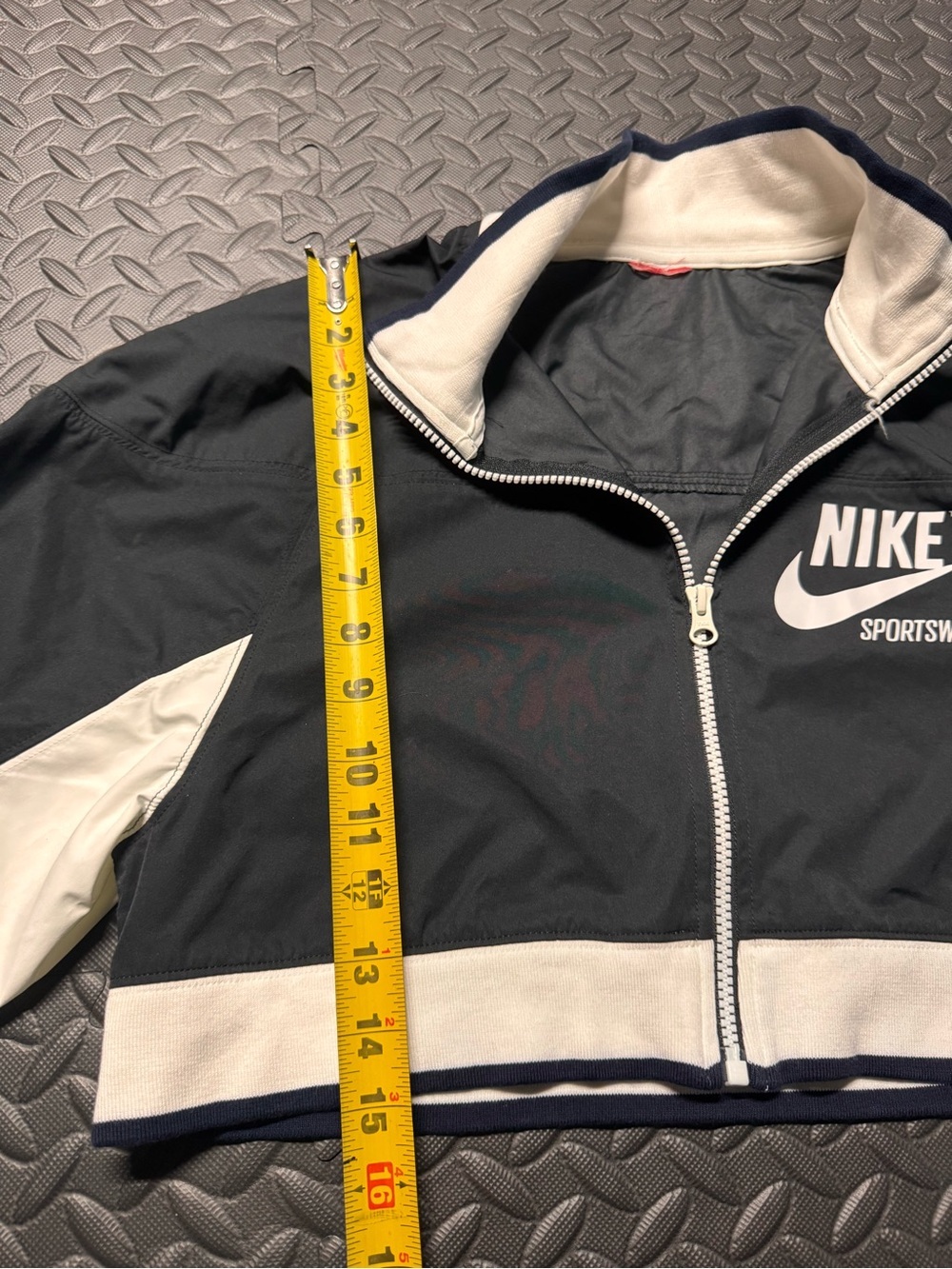 Nike Sportswear Full Zip Track Jacket Black Logo Jacket Women’s Size S - Picture 9 of 14